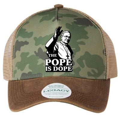 The Pope Is Dope Pope Leo XIV Legacy Tie Dye Trucker Hat