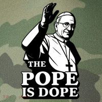 The Pope Is Dope Pope Leo XIV Legacy Tie Dye Trucker Hat