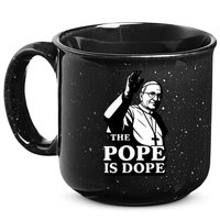The Pope Is Dope Pope Leo XIV 15oz Campfire Ceramic Mug