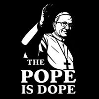 The Pope Is Dope Pope Leo XIV 16 in Basic Backpack