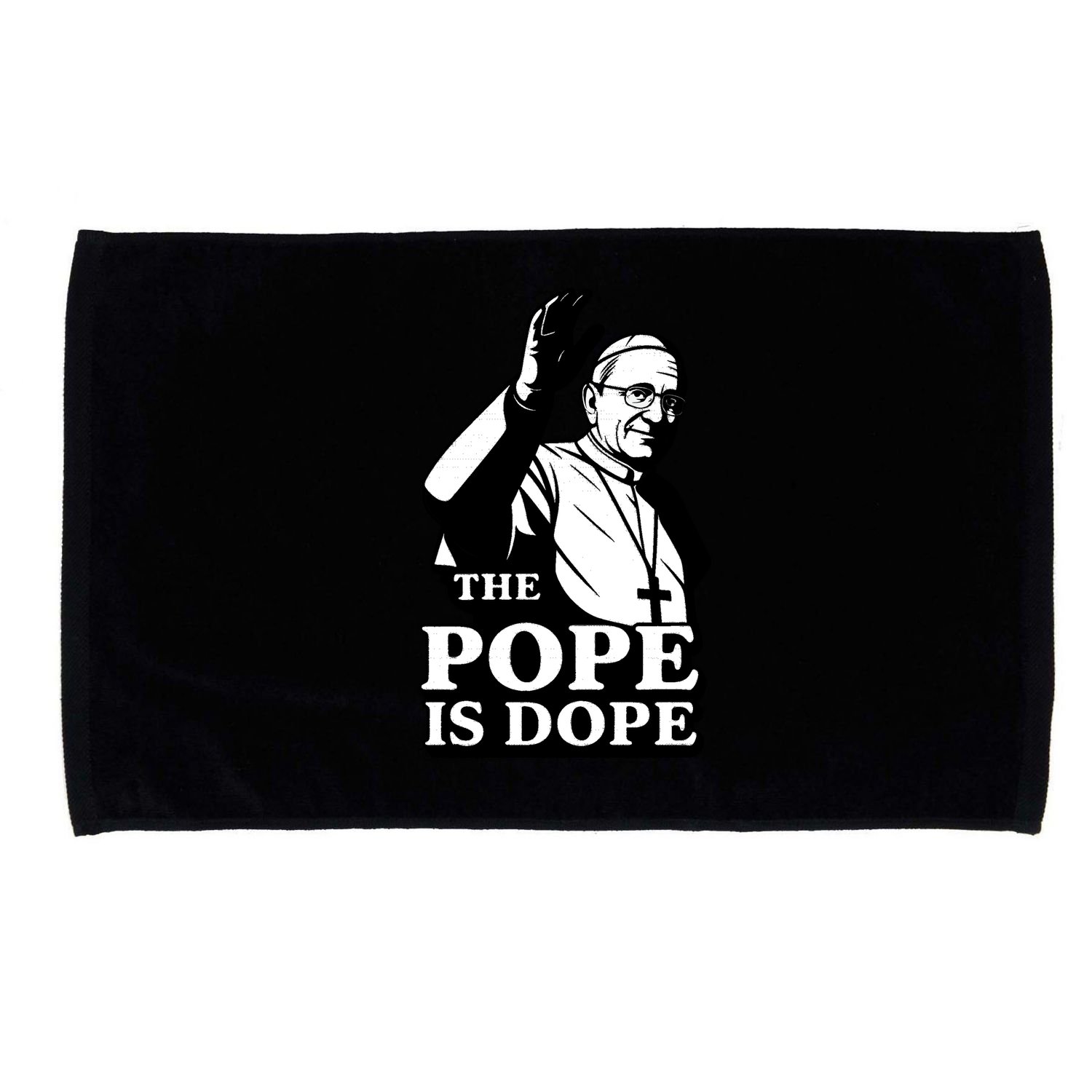 The Pope Is Dope Pope Leo XIV Microfiber Hand Towel
