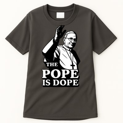 The Pope Is Dope Pope Leo XIV Tall T-Shirt