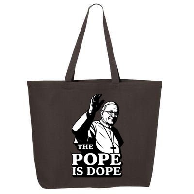 The Pope Is Dope Pope Leo XIV 25L Jumbo Tote