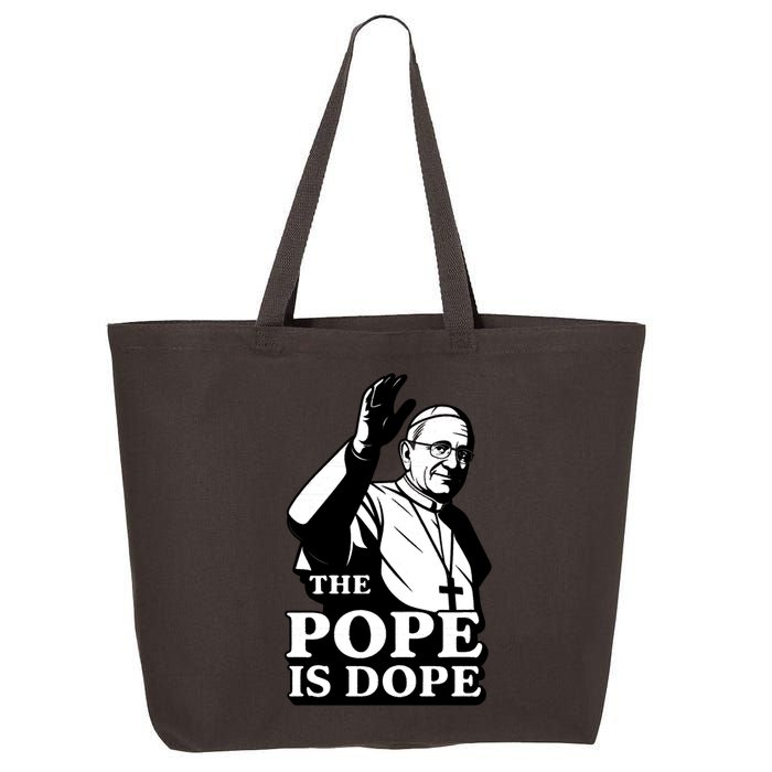 The Pope Is Dope Pope Leo XIV 25L Jumbo Tote