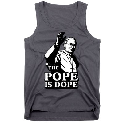 The Pope Is Dope Pope Leo XIV Tank Top