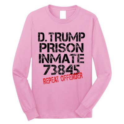 Trump Prisoner Inmate Long Sleeve Shirt