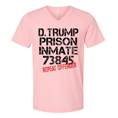 Trump Prisoner Inmate V-Neck T-Shirt