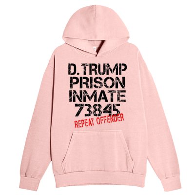 Trump Prisoner Inmate Urban Pullover Hoodie