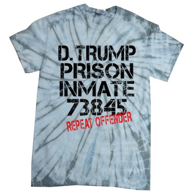 Trump Prisoner Inmate Tie-Dye T-Shirt