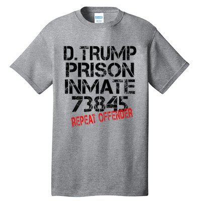 Trump Prisoner Inmate Tall T-Shirt