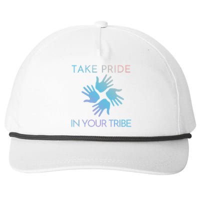 Take Pride In Your Tribe Meaningful Gift Snapback Five-Panel Rope Hat