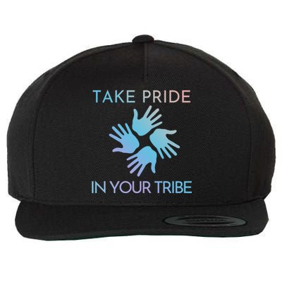 Take Pride In Your Tribe Meaningful Gift Wool Snapback Cap