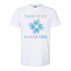 Take Pride In Your Tribe Meaningful Gift Softstyle CVC T-Shirt