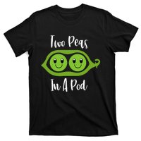 Two Peas In A Pod Couples Matching Best Friend T-Shirt