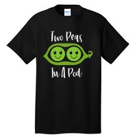 Two Peas In A Pod Couples Matching Best Friend Tall T-Shirt