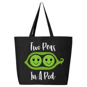 Two Peas In A Pod Couples Matching Best Friend 25L Jumbo Tote