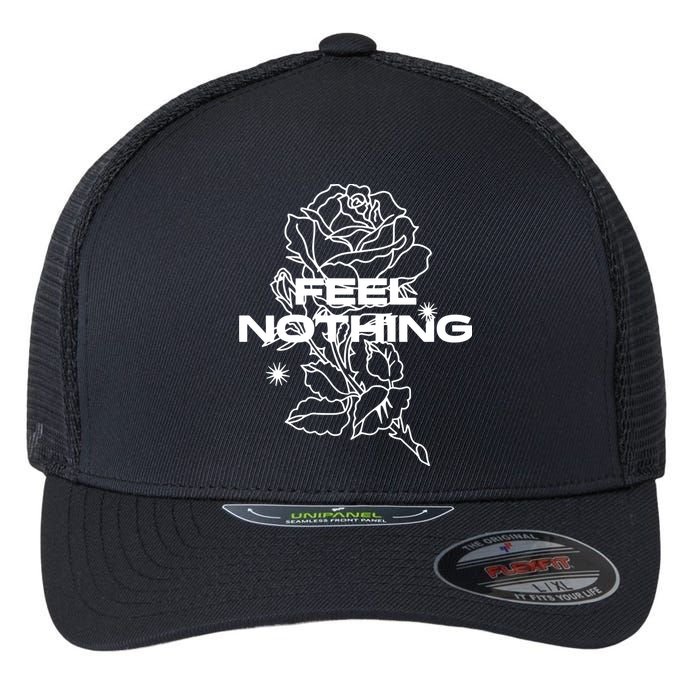 The Plot In You Feel Nothing Flexfit Unipanel Trucker Cap