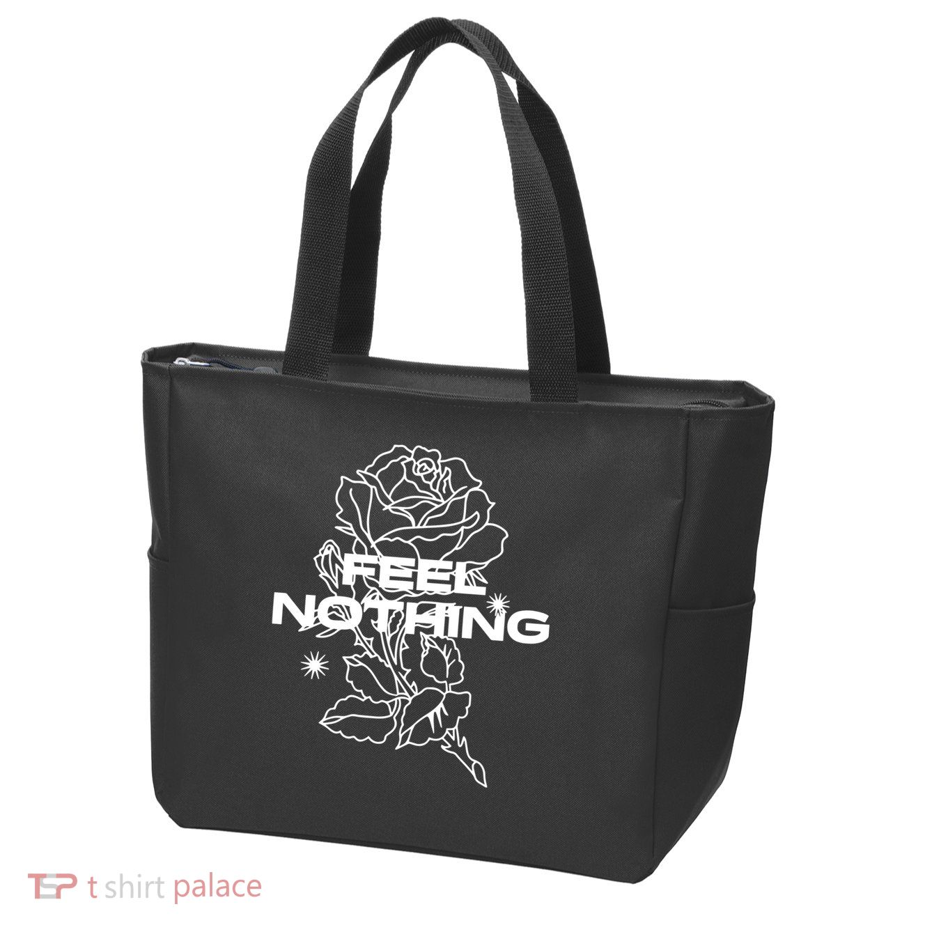 The Plot In You Feel Nothing Zip Tote Bag