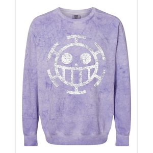 Trafalgar Pirate Jolly Roger Colorblast Crewneck Sweatshirt