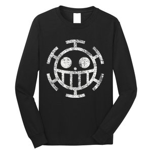 Trafalgar Pirate Jolly Roger Long Sleeve Shirt