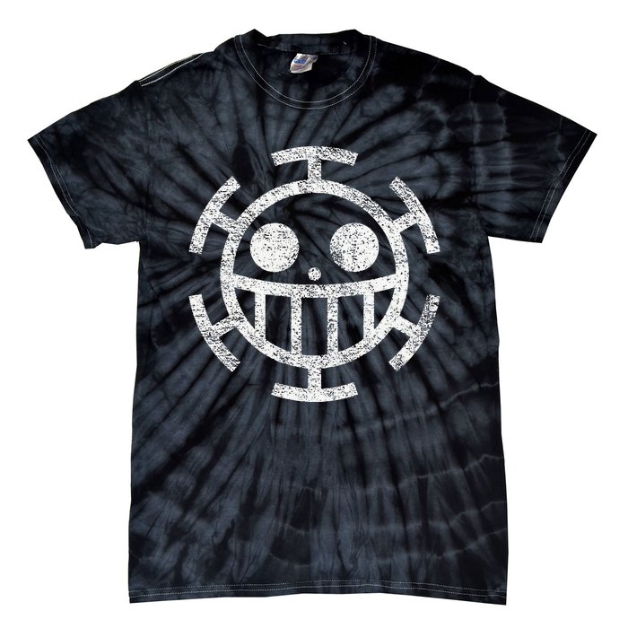 Trafalgar Pirate Jolly Roger Tie-Dye T-Shirt