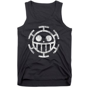 Trafalgar Pirate Jolly Roger Tank Top