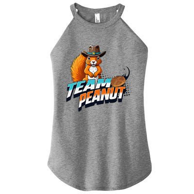 Team Peanut Justice For Peanutthe Squirrel In A Cowboy Hat Women's Perfect Tri Rocker Tank