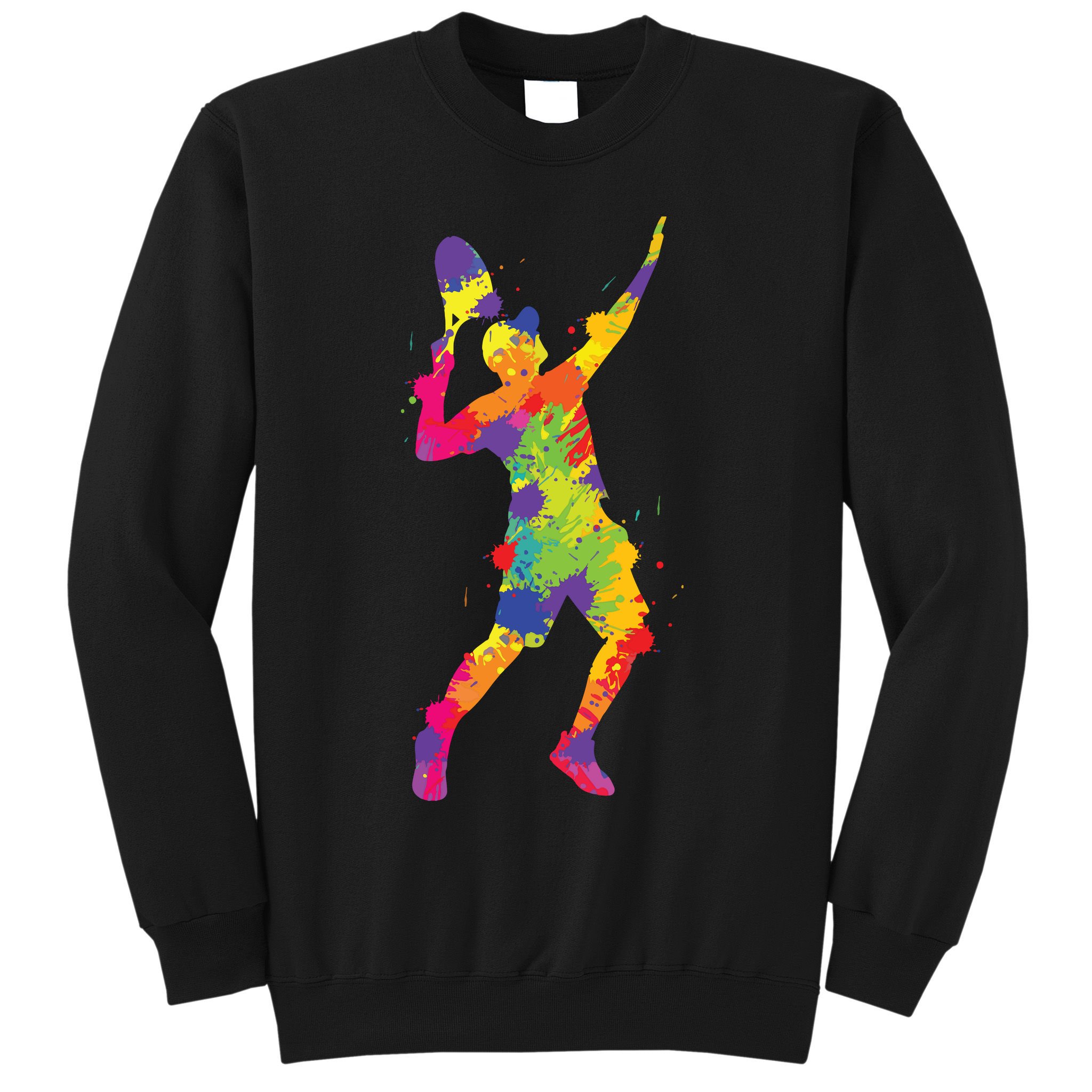 Tennis Player Kids Boy Sweatshirt