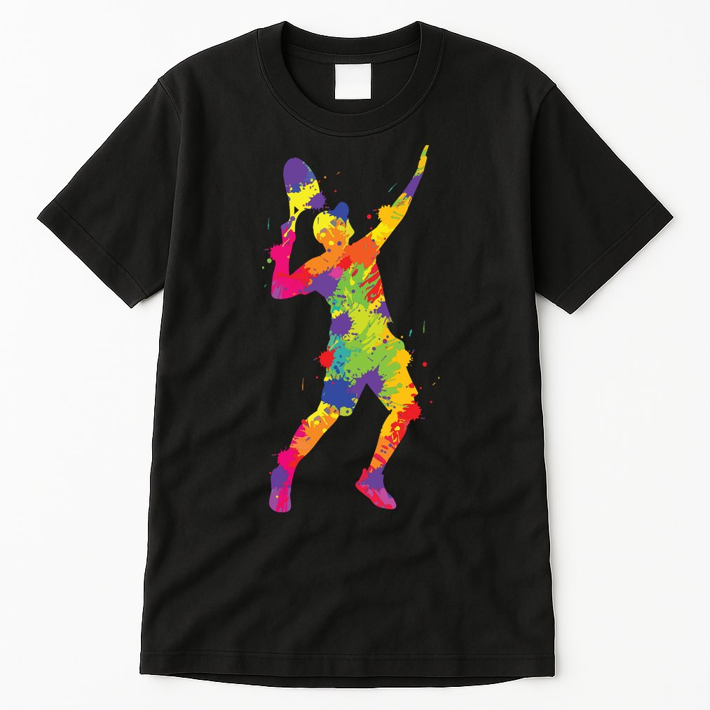 Tennis Player Kids Boy Tall T-Shirt