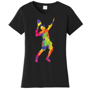 Tennis Player Kids Boy Women's T-Shirt