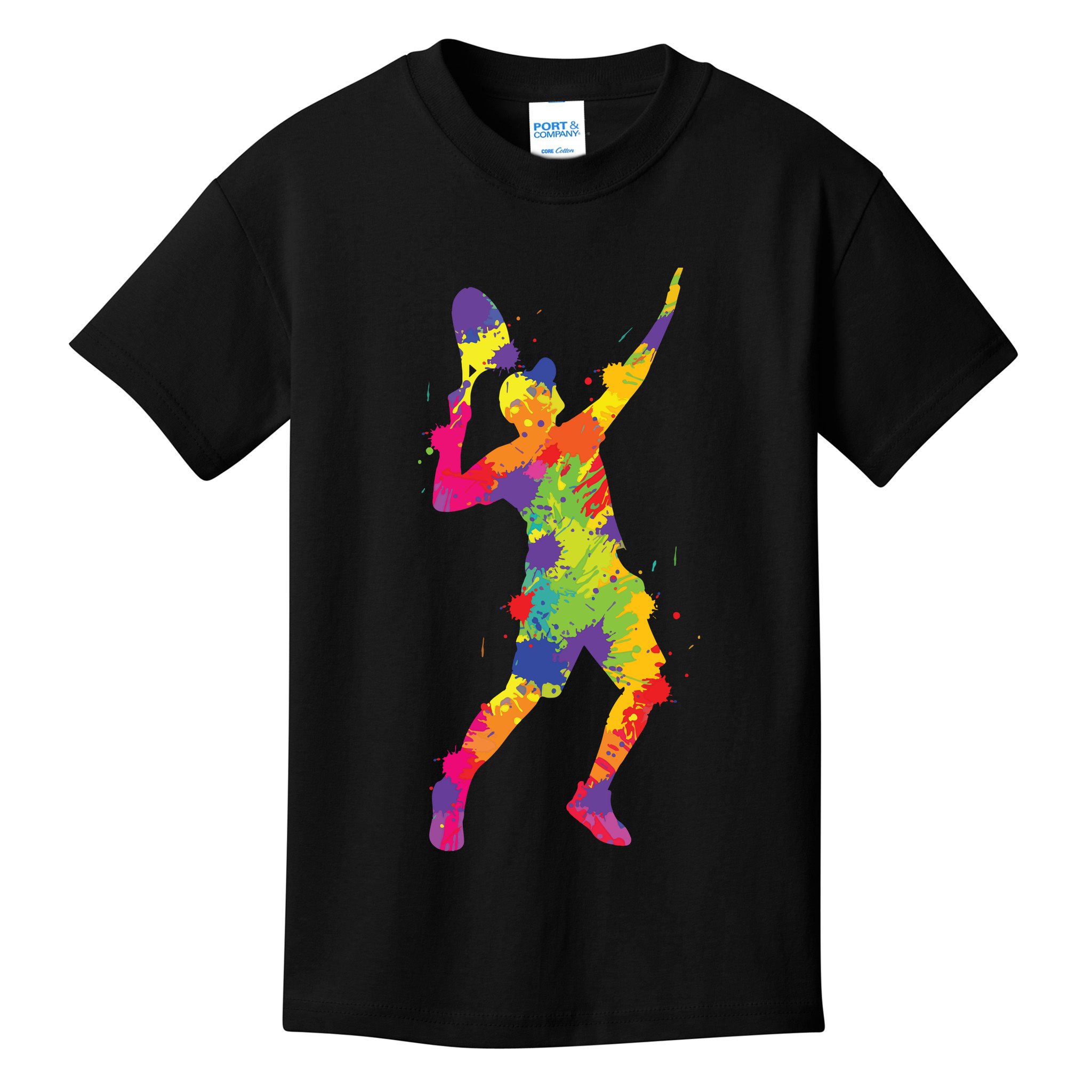 Tennis Player Kids Boy Kids T-Shirt
