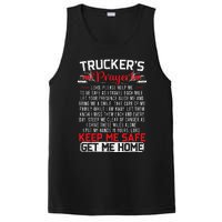 Truckers Prayer Keep Me Safe Get Me Home Truck Driver PosiCharge Competitor Tank