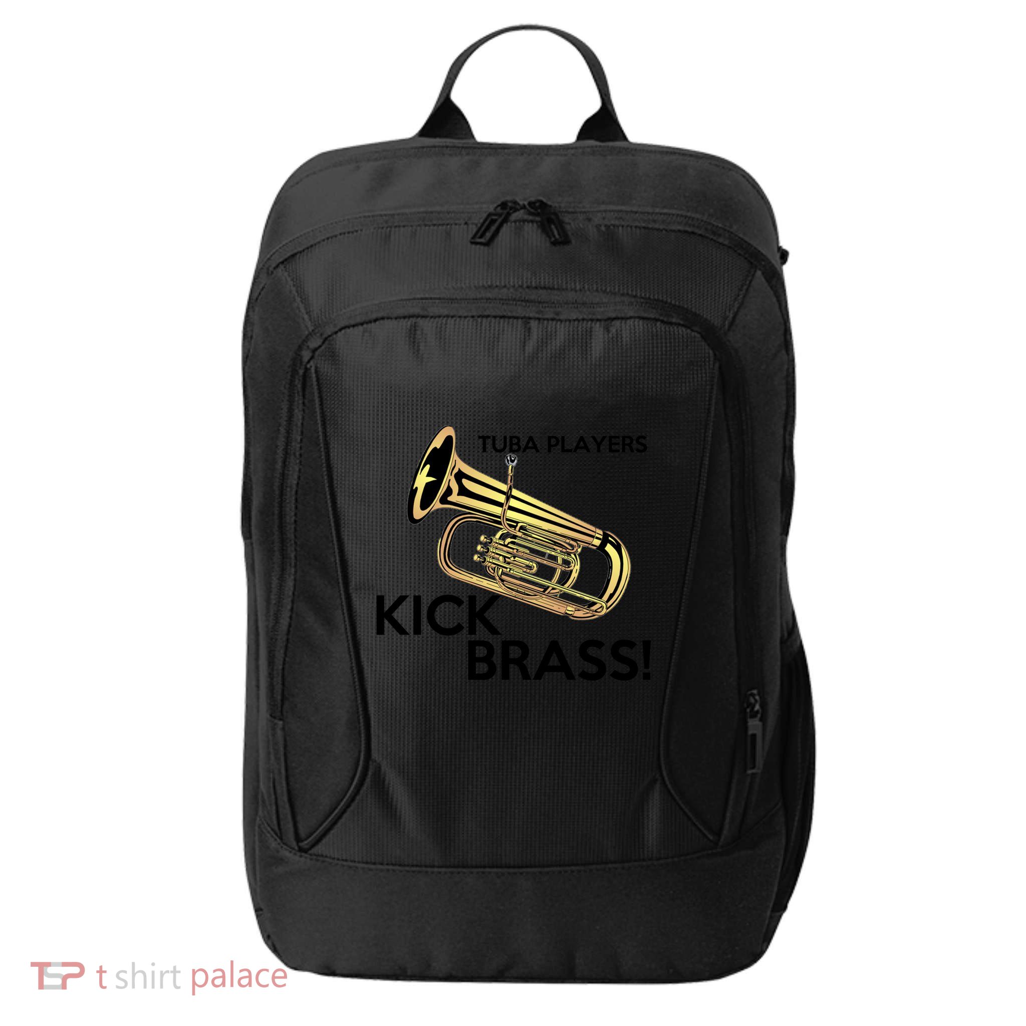 Tuba Players Kick Brass City Backpack