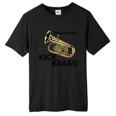 Tuba Players Kick Brass Tall Fusion ChromaSoft Performance T-Shirt