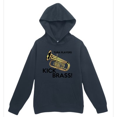 Tuba Players Kick Brass Urban Pullover Hoodie