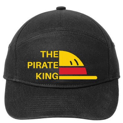 The Pirate King Best Pirate Anime Ever Japanese Manga Fans 7-Panel Snapback Hat