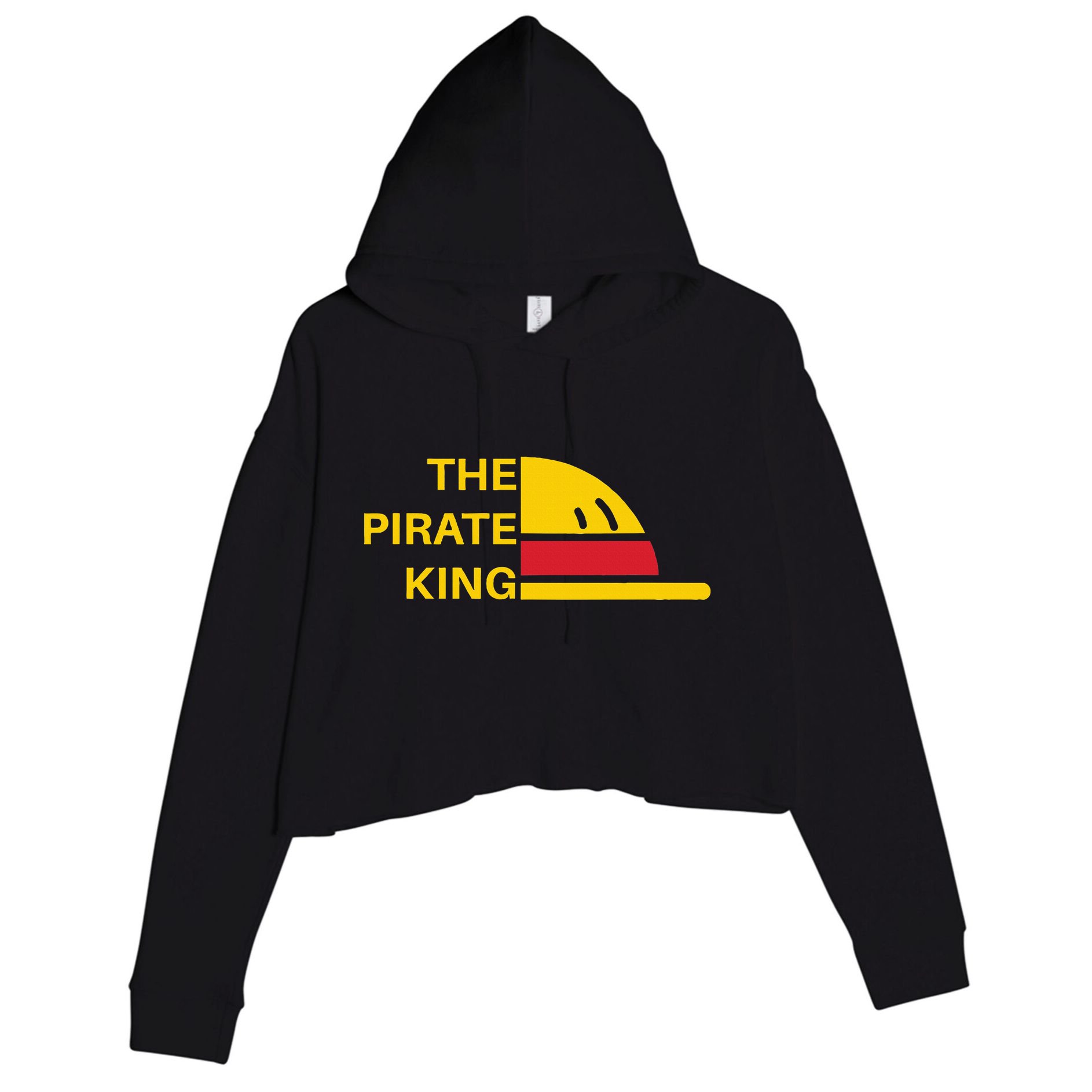 The Pirate King Best Pirate Anime Ever Japanese Manga Fans Crop Fleece Hoodie
