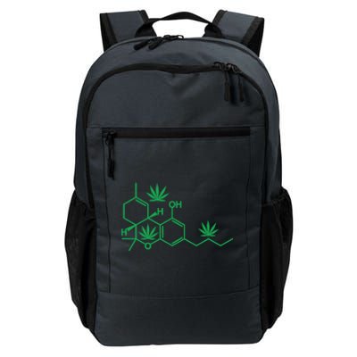 THC POT LEAF MOLECULE Daily Commute Backpack