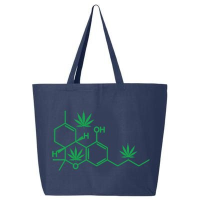 THC POT LEAF MOLECULE 25L Jumbo Tote