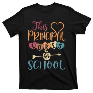 This Principal Loves Her School Teacher Funny Principal T-Shirt