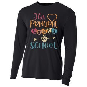 This Principal Loves Her School Teacher Funny Principal Cooling Performance Long Sleeve Crew