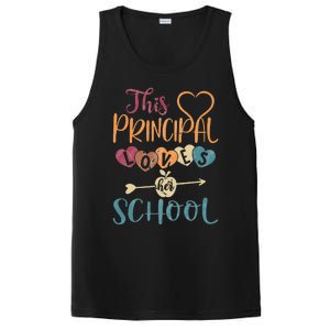 This Principal Loves Her School Teacher Funny Principal PosiCharge Competitor Tank