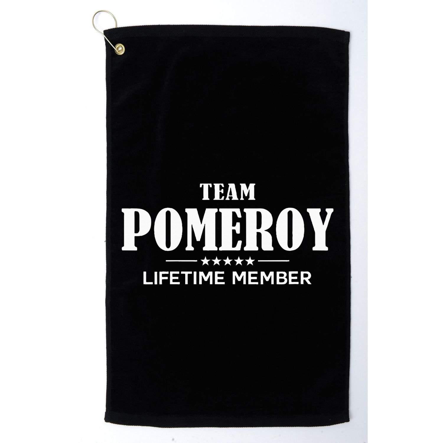 Team Pomeroy Lifetime Member Pomeroy Family Golf Towel