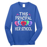 This Principal Loves Her School Gift Valentines Day Meaningful Gift Long Sleeve Shirt