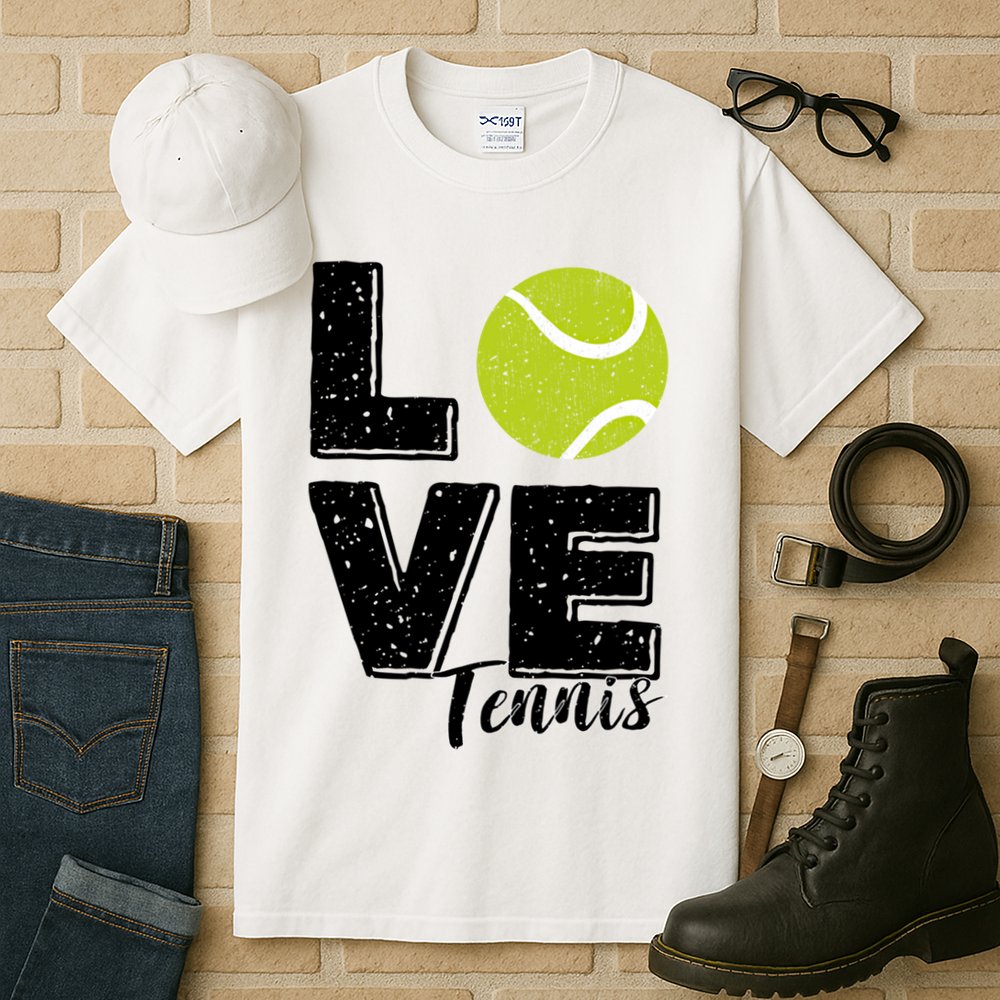 Tennis Player Lover I Love Tennis Gift Tall T-Shirt