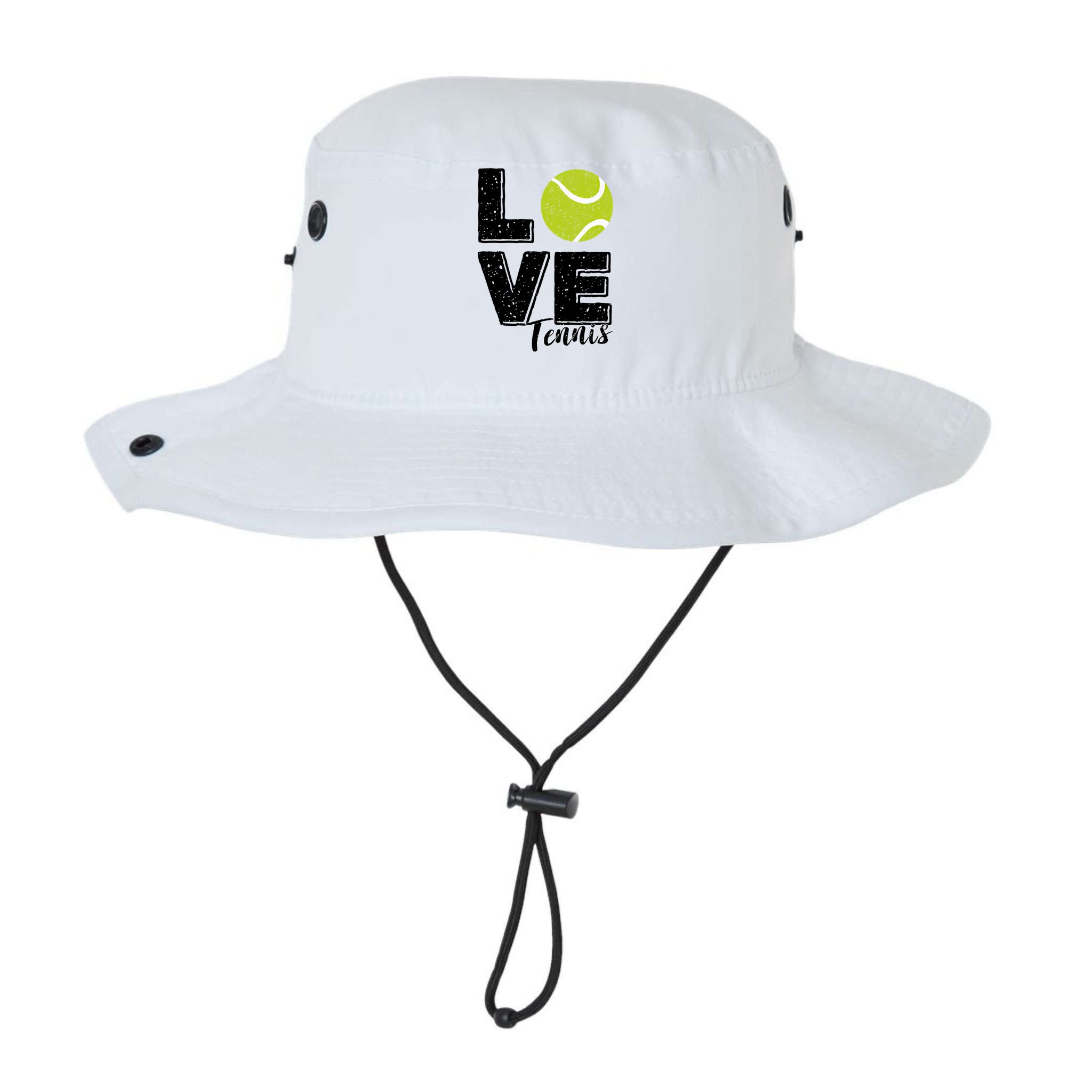 Tennis Player Lover I Love Tennis Gift Bucket Hat