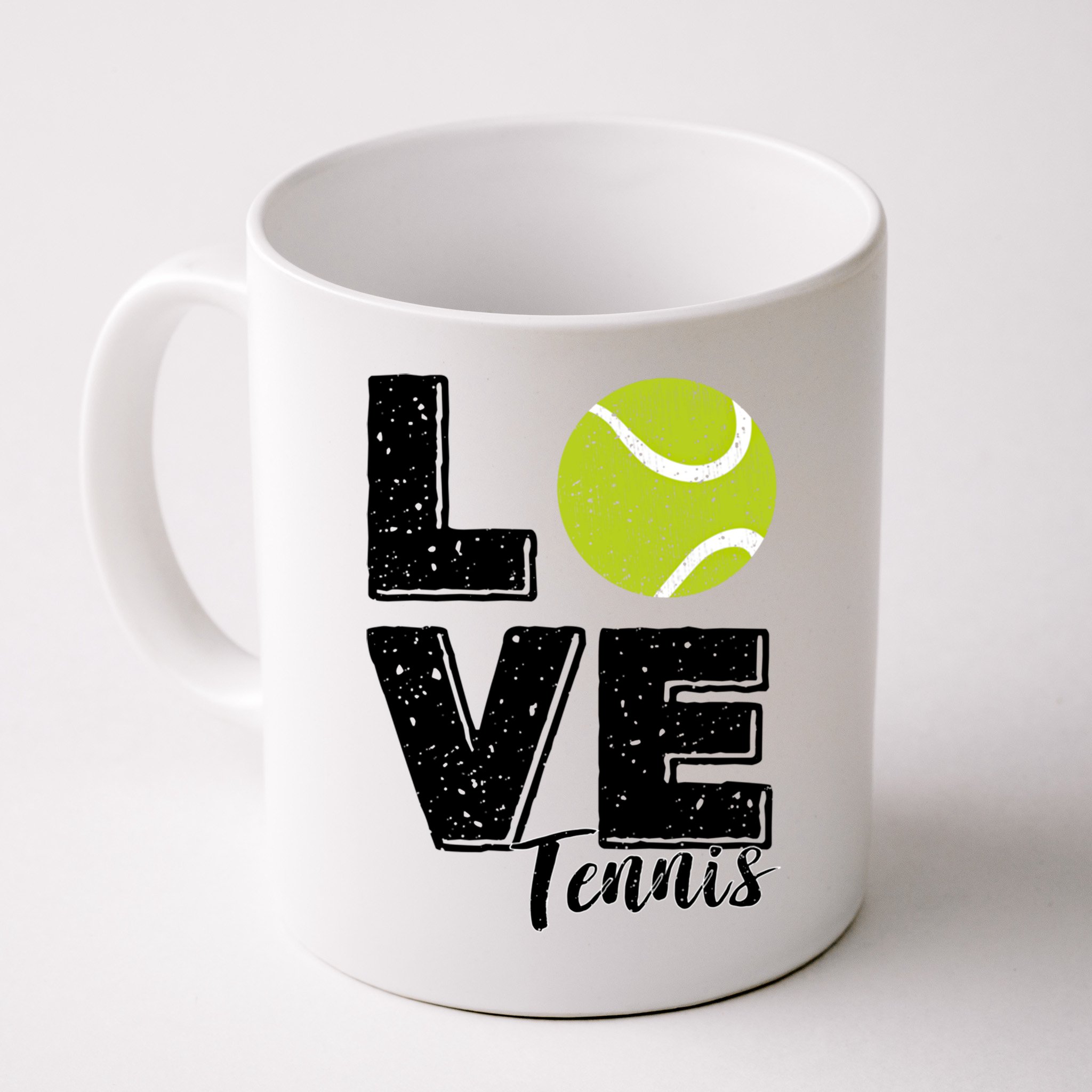 Tennis Player Lover I Love Tennis Gift Mug