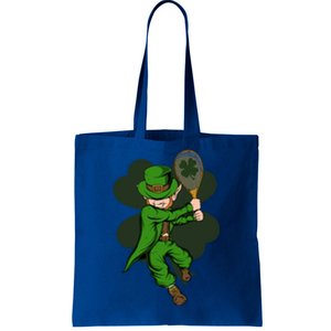 Tennis Player Leprechaun St Patrick's Day Tennis Gift Tote Bag