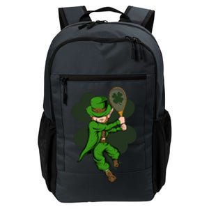 Tennis Player Leprechaun St Patrick's Day Tennis Gift Daily Commute Backpack