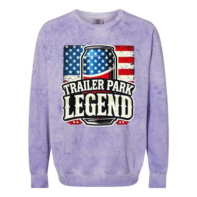 Trailer Park Legend Colorblast Crewneck Sweatshirt